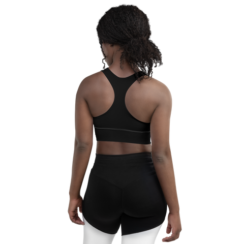 Longline sports bra