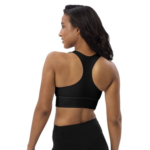 Longline sports bra