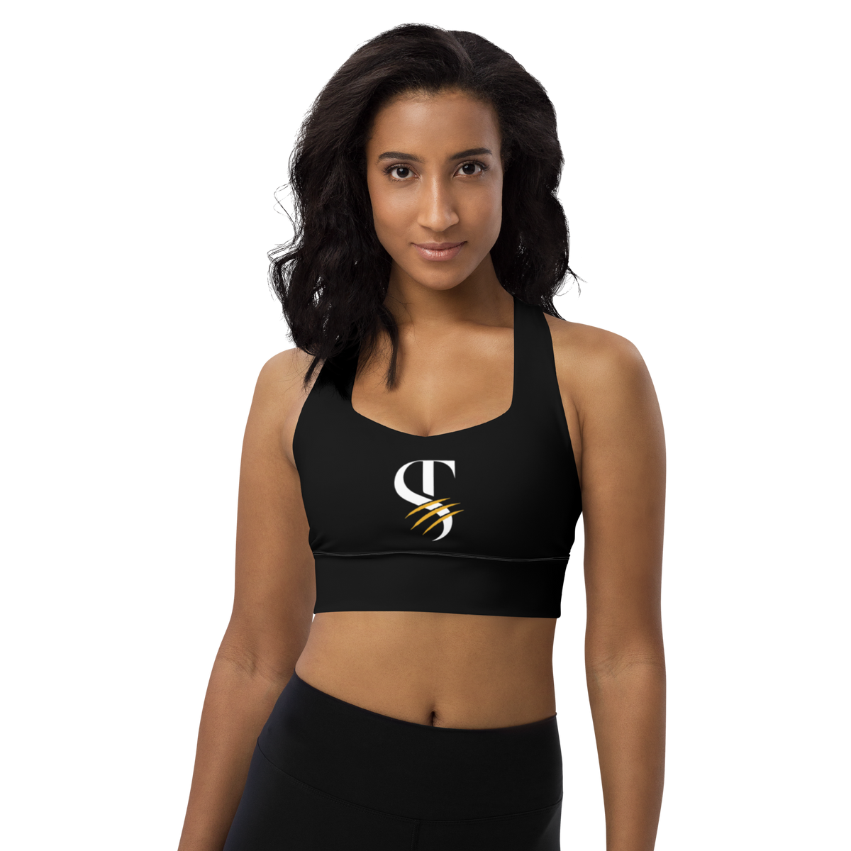 Longline sports bra