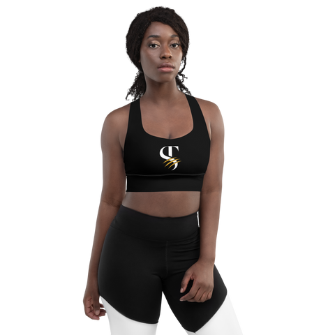 Longline sports bra