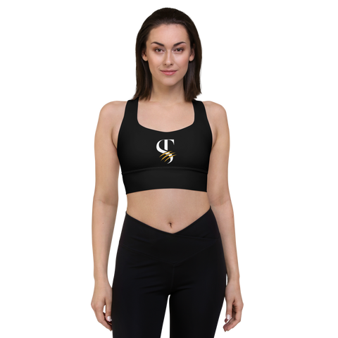 Longline sports bra