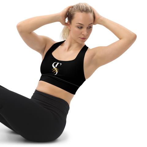 Longline sports bra