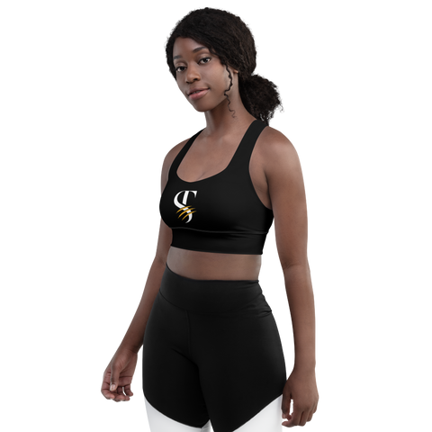 Longline sports bra