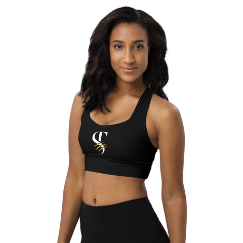 Longline sports bra