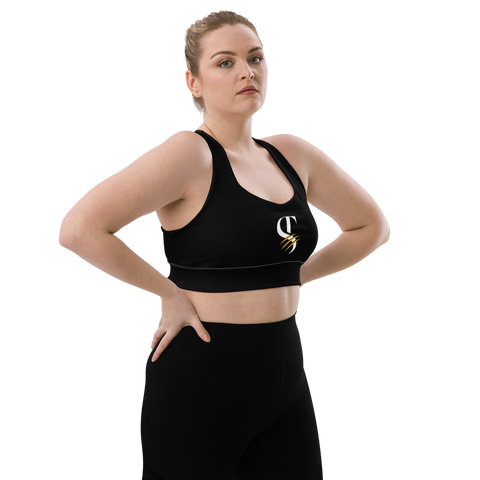 Longline sports bra