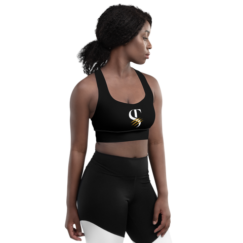 Longline sports bra